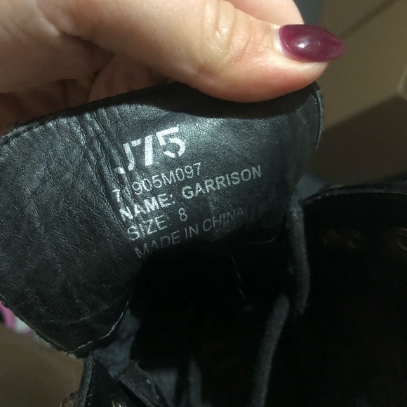 Jump Apparel Men’s J75 Garrison Black Lace-Up Leather Combat Boots Size 8 - Picture 12 of 12